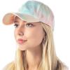 image:imageCotton Baseball Cap Dad Hat  Washed Low Profile Adjustable Hat for Men Women Casual Outdoor Running Golf2 Tie Dye  1