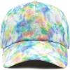 image:imageCotton Baseball Cap Dad Hat  Washed Low Profile Adjustable Hat for Men Women Casual Outdoor Running Golf2 Tie Dye  2