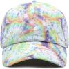 image:imageCotton Baseball Cap Dad Hat  Washed Low Profile Adjustable Hat for Men Women Casual Outdoor Running Golf2 Tie Dye  4