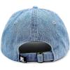 image:imageCotton Baseball Cap Dad Hat  Washed Low Profile Adjustable Hat for Men Women Casual Outdoor Running GolfBlue Denim