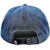 image:imageCotton Baseball Cap Dad Hat  Washed Low Profile Adjustable Hat for Men Women Casual Outdoor Running GolfDark Denim