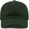 image:imageCotton Baseball Cap Dad Hat  Washed Low Profile Adjustable Hat for Men Women Casual Outdoor Running GolfDark Green