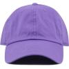image:imageCotton Baseball Cap Dad Hat  Washed Low Profile Adjustable Hat for Men Women Casual Outdoor Running GolfLavender