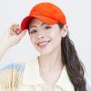 image:imageCotton Baseball Cap Dad Hat  Washed Low Profile Adjustable Hat for Men Women Casual Outdoor Running GolfOrange
