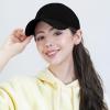 image:imageCotton Baseball Cap Dad Hat  Washed Low Profile Adjustable Hat for Men Women Casual Outdoor Running GolfSolid Black