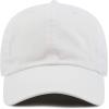 image:imageCotton Baseball Cap Dad Hat  Washed Low Profile Adjustable Hat for Men Women Casual Outdoor Running GolfWhite