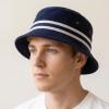 image:imageCotton Bucket Hat Packable Sun Hat  Unisex Summer Travel Beach Fisherman Hat for Men Women Outdoor Fishing Hiking0 Band Navy