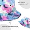 image:imageCotton Bucket Hat Packable Sun Hat  Unisex Summer Travel Beach Fisherman Hat for Men Women Outdoor Fishing Hiking1 Color 2