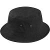 image:imageCotton Bucket Hat Packable Sun Hat  Unisex Summer Travel Beach Fisherman Hat for Men Women Outdoor Fishing HikingBlack
