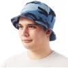 image:imageCotton Bucket Hat Packable Sun Hat  Unisex Summer Travel Beach Fisherman Hat for Men Women Outdoor Fishing HikingBlue Camo