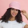image:imageCotton Bucket Hat Packable Sun Hat  Unisex Summer Travel Beach Fisherman Hat for Men Women Outdoor Fishing HikingFuchsia