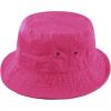 image:imageCotton Bucket Hat Packable Sun Hat  Unisex Summer Travel Beach Fisherman Hat for Men Women Outdoor Fishing HikingFuchsia