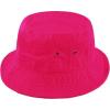 image:imageCotton Bucket Hat Packable Sun Hat  Unisex Summer Travel Beach Fisherman Hat for Men Women Outdoor Fishing HikingHot Pink