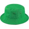 image:imageCotton Bucket Hat Packable Sun Hat  Unisex Summer Travel Beach Fisherman Hat for Men Women Outdoor Fishing HikingKelly Green