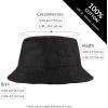 image:imageCotton Bucket Hat Packable Sun Hat  Unisex Summer Travel Beach Fisherman Hat for Men Women Outdoor Fishing HikingPurple