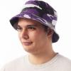 image:imageCotton Bucket Hat Packable Sun Hat  Unisex Summer Travel Beach Fisherman Hat for Men Women Outdoor Fishing HikingPurple Camo