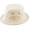 image:imageCotton Bucket Hat Packable Sun Hat  Unisex Summer Travel Beach Fisherman Hat for Men Women Outdoor Fishing HikingPutty