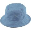 image:imageCotton Bucket Hat Packable Sun Hat  Unisex Summer Travel Beach Fisherman Hat for Men Women Outdoor Fishing HikingSky Blue