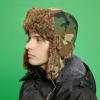 image:imageFaux Fur Safety Reflective Aviator Trapper Hat Snow Ski Trooper Winter Cap1 Plain  Wood Camo