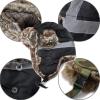 image:imageFaux Fur Safety Reflective Aviator Trapper Hat Snow Ski Trooper Winter Cap1 Reflective  Black