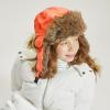 image:imageFaux Fur Safety Reflective Aviator Trapper Hat Snow Ski Trooper Winter Cap1 Reflective  Blaze Orange