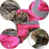 image:imageFaux Fur Safety Reflective Aviator Trapper Hat Snow Ski Trooper Winter Cap1 Reflective  Hot Pink