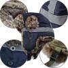 image:imageFaux Fur Safety Reflective Aviator Trapper Hat Snow Ski Trooper Winter Cap1 Reflective  Navy