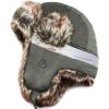 image:imageFaux Fur Safety Reflective Aviator Trapper Hat Snow Ski Trooper Winter Cap1 Reflective  Olive