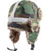 image:imageFaux Fur Safety Reflective Aviator Trapper Hat Snow Ski Trooper Winter Cap1 Reflective  Woodland Camo
