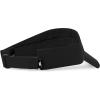 image:imageSun Visor hat Sports 100 Cotton amp Pigment Quick Adjust Strap Closure SunProtect Golf Men Women Visor Cap1 Black