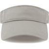 image:imageSun Visor hat Sports 100 Cotton amp Pigment Quick Adjust Strap Closure SunProtect Golf Men Women Visor Cap1 Grey