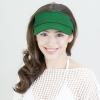 image:imageSun Visor hat Sports 100 Cotton amp Pigment Quick Adjust Strap Closure SunProtect Golf Men Women Visor Cap1 Kelly Green
