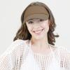image:imageSun Visor hat Sports 100 Cotton amp Pigment Quick Adjust Strap Closure SunProtect Golf Men Women Visor Cap1 Khaki