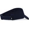 image:imageSun Visor hat Sports 100 Cotton amp Pigment Quick Adjust Strap Closure SunProtect Golf Men Women Visor Cap1 Navy