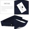 image:imageSun Visor hat Sports 100 Cotton amp Pigment Quick Adjust Strap Closure SunProtect Golf Men Women Visor Cap1 Navy