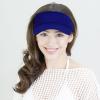 image:imageSun Visor hat Sports 100 Cotton amp Pigment Quick Adjust Strap Closure SunProtect Golf Men Women Visor Cap1 Royal Blue