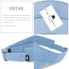 image:imageSun Visor hat Sports 100 Cotton amp Pigment Quick Adjust Strap Closure SunProtect Golf Men Women Visor Cap1 Sky Blue