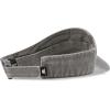image:imageSun Visor hat Sports 100 Cotton amp Pigment Quick Adjust Strap Closure SunProtect Golf Men Women Visor Cap2 Pigment  Dark Grey