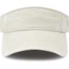 image:imageSun Visor hat Sports 100 Cotton amp Pigment Quick Adjust Strap Closure SunProtect Golf Men Women Visor Cap2 Pigment  Sand