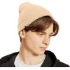 image:imageThe Hat Depot  100 Cotton Soft and Light Cuffed Skull Plain Daily Washed BeanieBeige 2