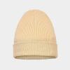 image:imageThe Hat Depot  100 Cotton Soft and Light Cuffed Skull Plain Daily Washed BeanieBeige 2