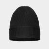 image:imageThe Hat Depot  100 Cotton Soft and Light Cuffed Skull Plain Daily Washed BeanieBlack