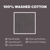 image:imageThe Hat Depot  100 Cotton Soft and Light Cuffed Skull Plain Daily Washed BeanieCharcoal 2