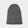 image:imageThe Hat Depot  100 Cotton Soft and Light Cuffed Skull Plain Daily Washed BeanieCharcoal 2