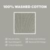 image:imageThe Hat Depot  100 Cotton Soft and Light Cuffed Skull Plain Daily Washed BeanieGrey 2