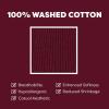 image:imageThe Hat Depot  100 Cotton Soft and Light Cuffed Skull Plain Daily Washed BeanieMaroon 2