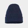 image:imageThe Hat Depot  100 Cotton Soft and Light Cuffed Skull Plain Daily Washed BeanieNavy 2