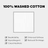 image:imageThe Hat Depot  100 Cotton Soft and Light Cuffed Skull Plain Daily Washed BeanieWhite