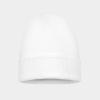 image:imageThe Hat Depot  100 Cotton Soft and Light Cuffed Skull Plain Daily Washed BeanieWhite