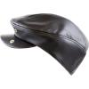 image:imageThe Hat Depot  Made in USA Proudly Premium Quality Genuine Leather Gatsby Ivy Soft Ascot Hat1 Made in Usa  Leather Black